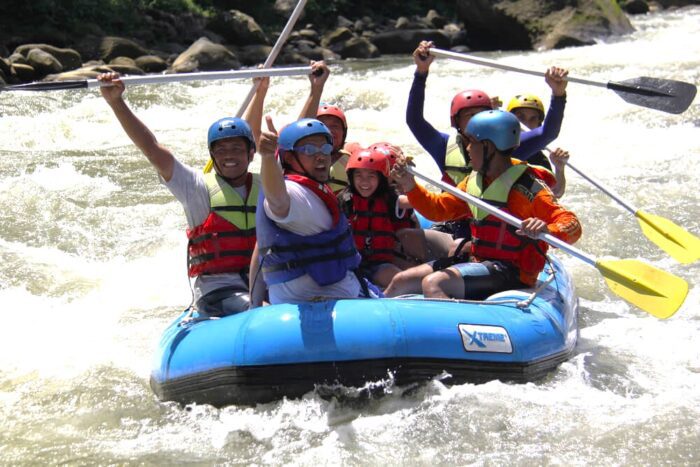 Rafting at The Elo River