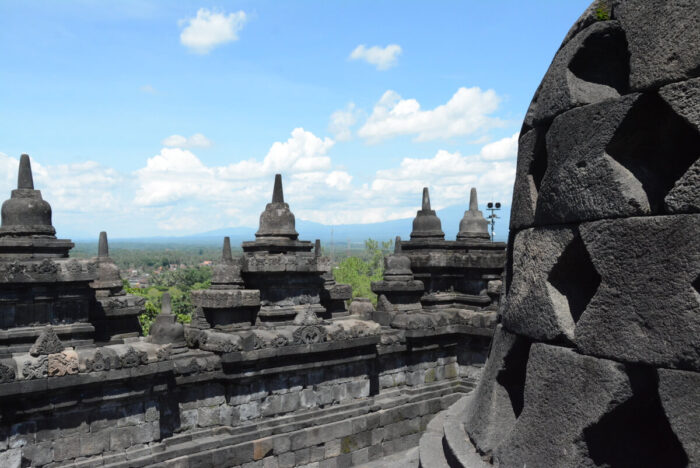 details of borobudur temple