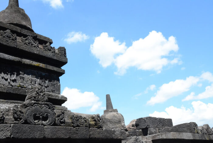 borobudur temple view