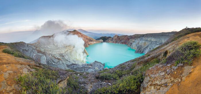 kawah ijen view, east java