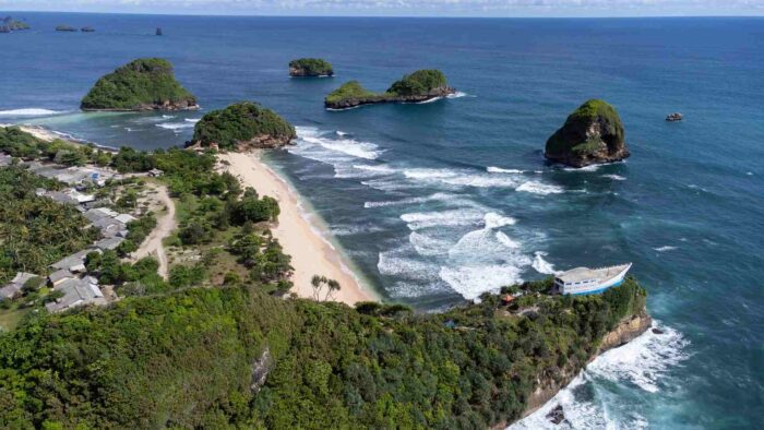 Goa Cina Beach south of Malang