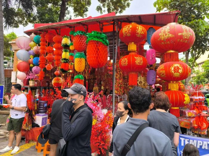 Glodok during chinese new year