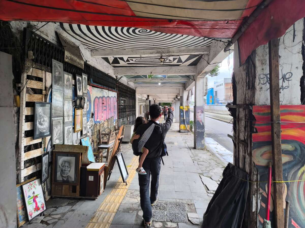 street glodok to kota tua