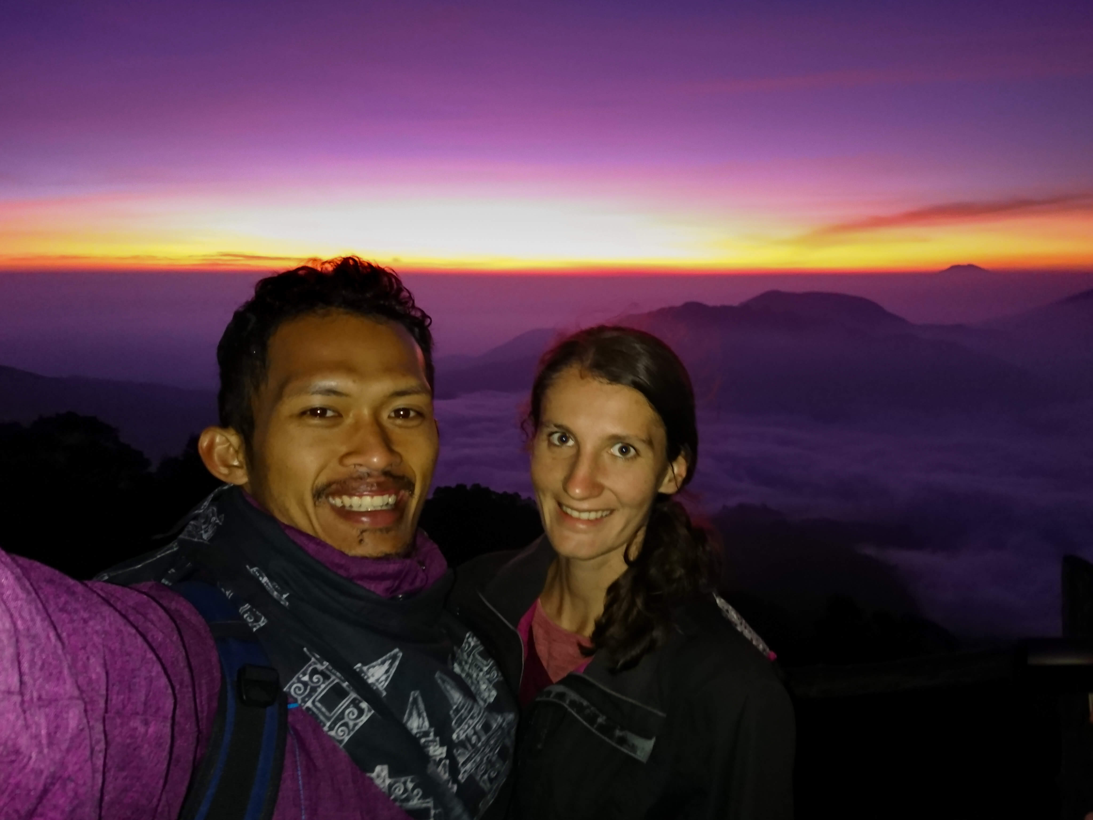sunrise in dieng sikunir