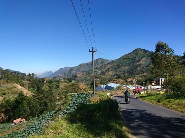 Dieng in dry season