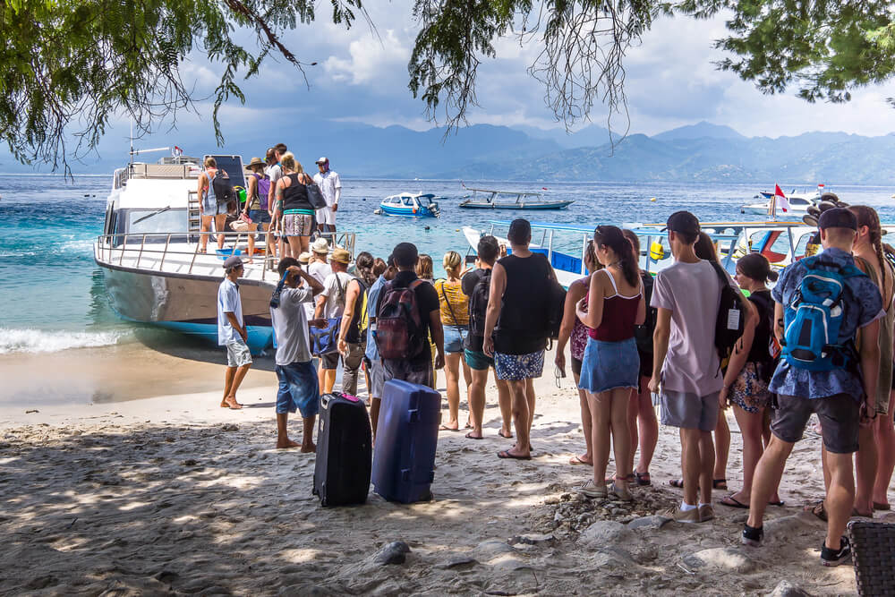Ferry In Indonesia
