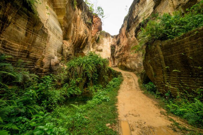 Arosbaya limestone hill, Madura