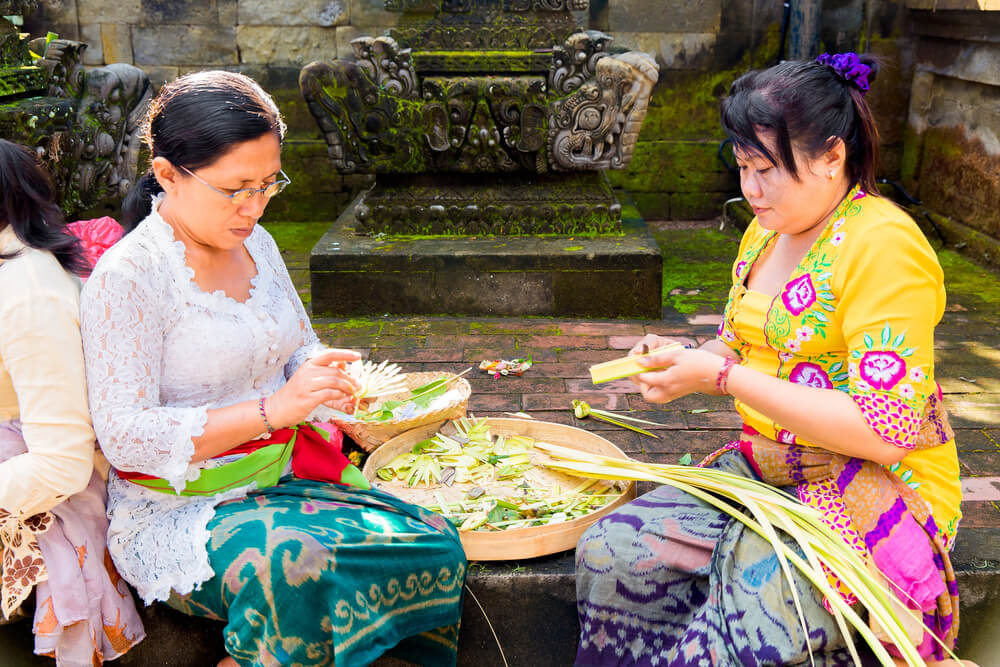 Bali traditional activity