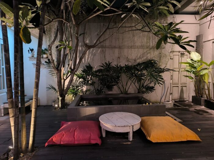 the patio yogyakarta evening atmosphere