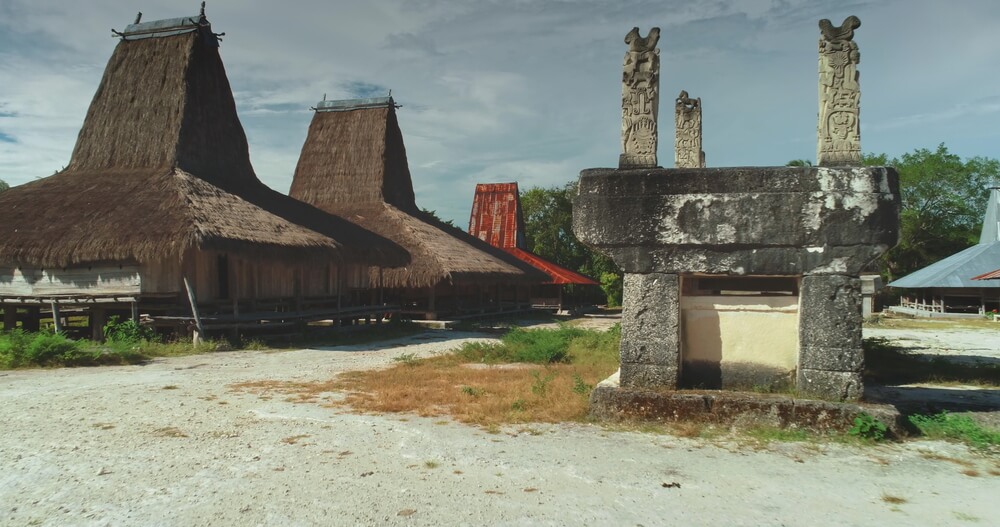 Traditional village near Waikabubak