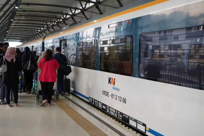 Train in indonesia in julyy