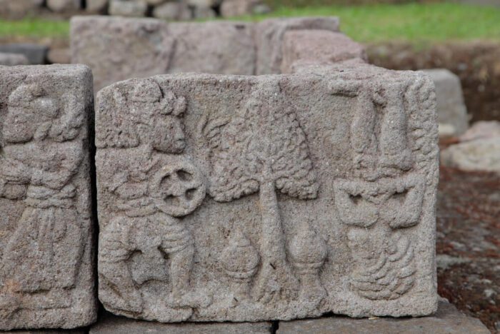 relief cetho temple