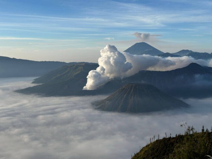 Bromo sunrise from Cemoro Lawang