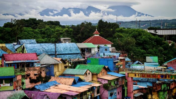 colorful village malang