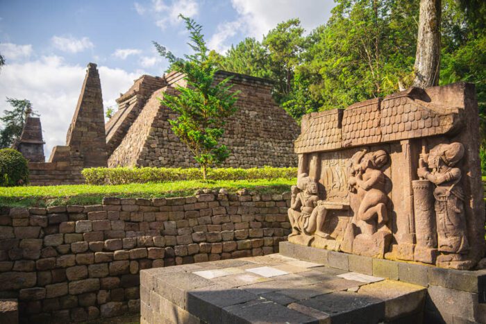 sukuh temple and reliefs