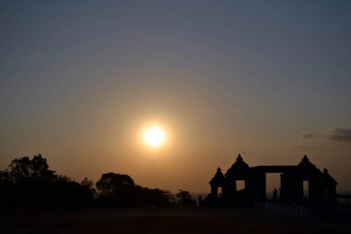 Sunset Ratu Boko