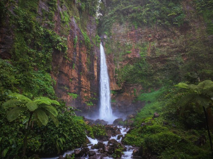 Kapas Biru waterfall