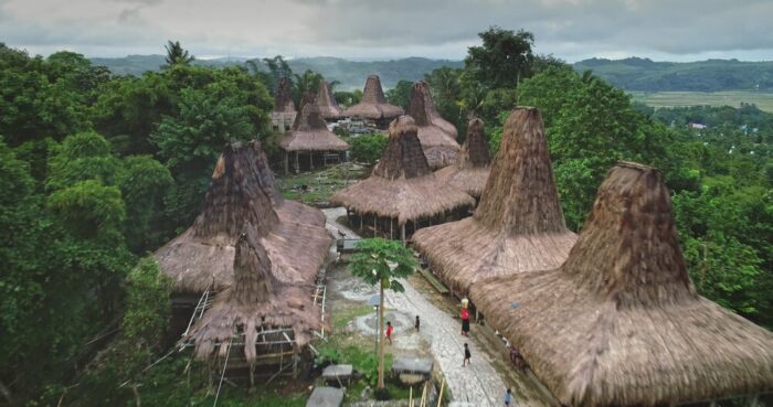 Praigoli traditional village in Sumba