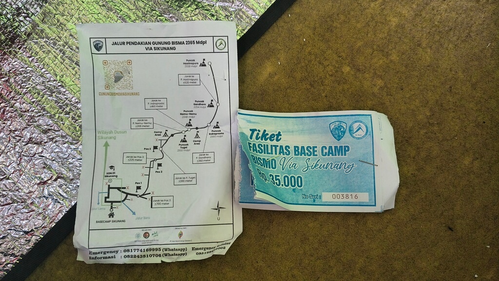 Ticket Price to Mount Bismo