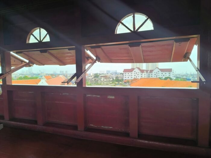 view from menara tower
