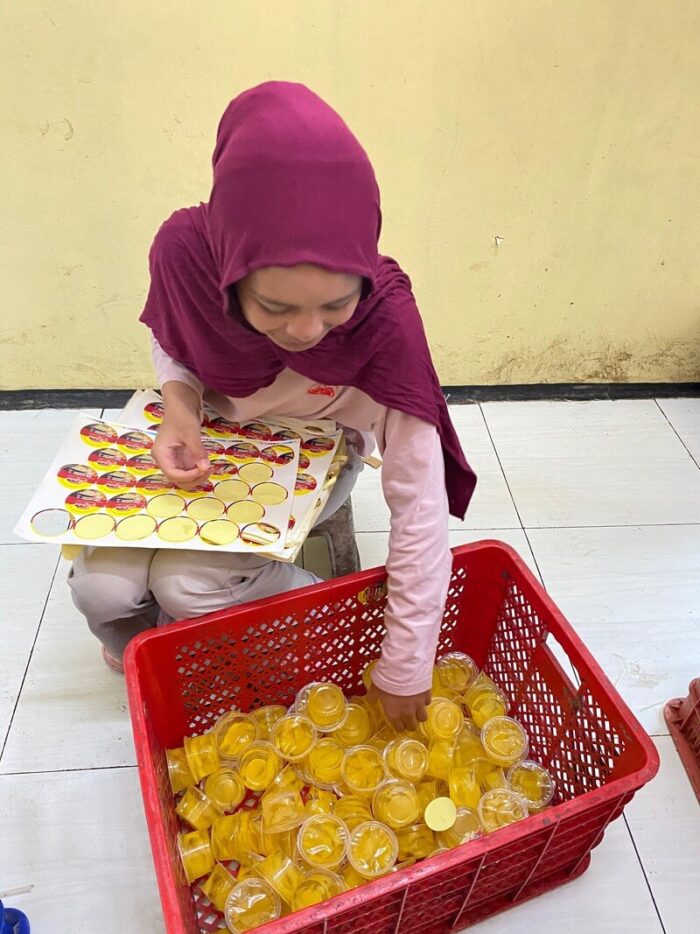 Carica syrup in dieng