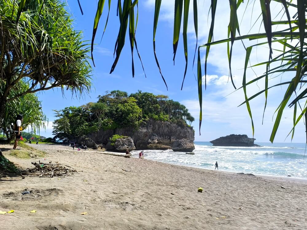 madasari beach at batu karas