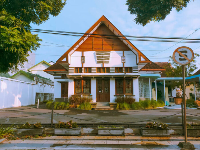 colonial building in malang