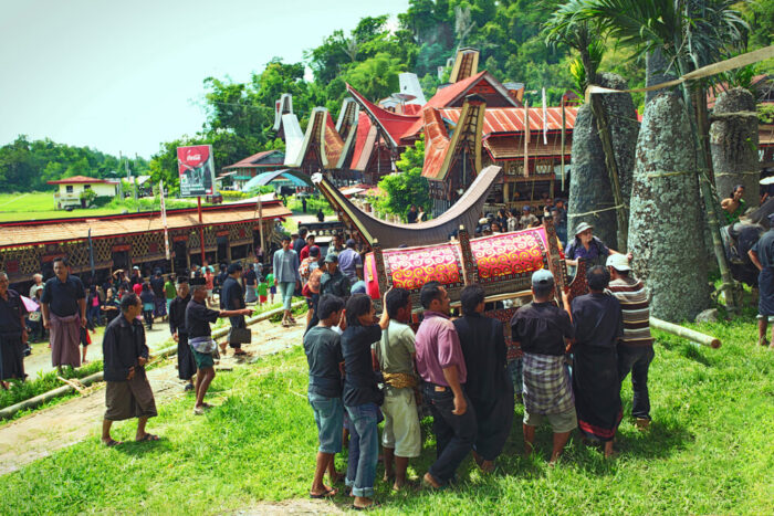 Funeral ceremony in Tana Toraja