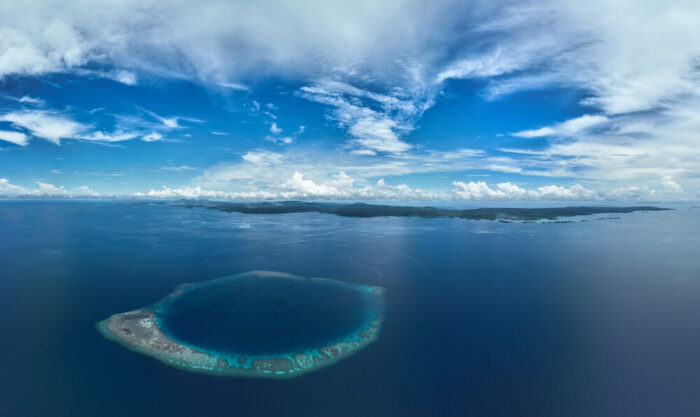 atoll close to togean islands