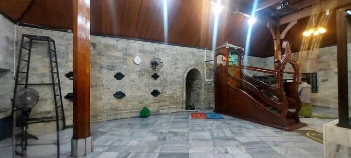Interior of Jami Tua Palopo Mosque