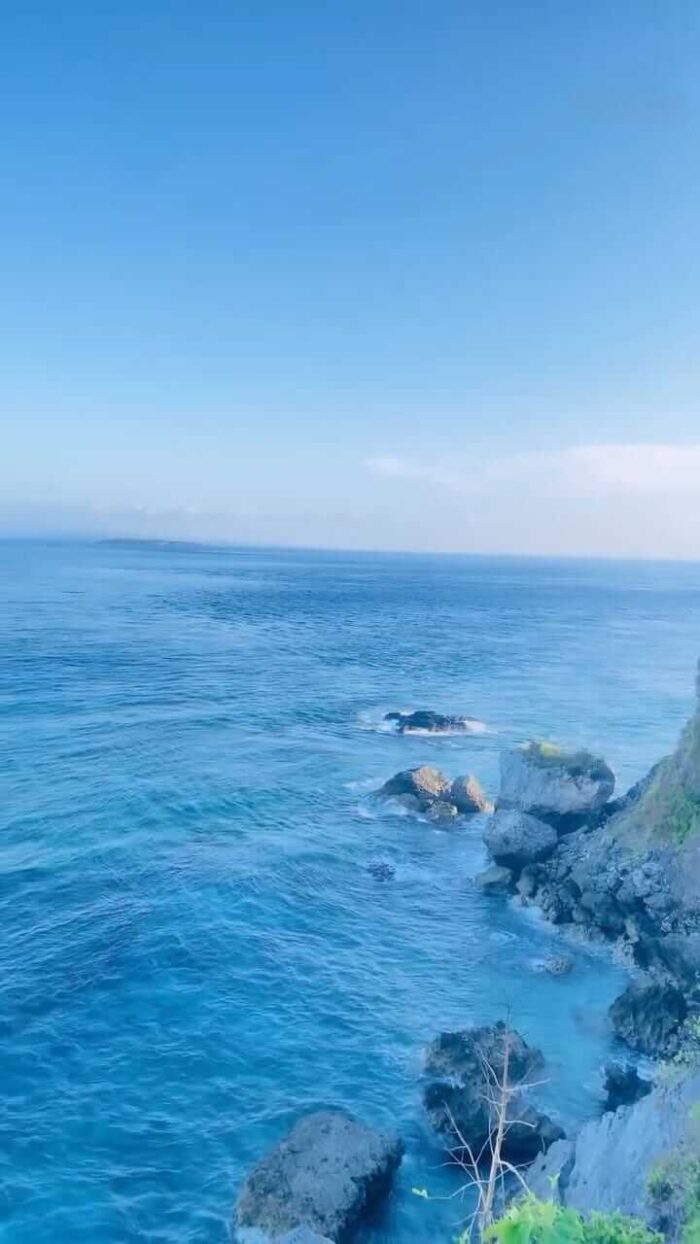 Rocky coastline and viewpoint in Tanjung Bira
