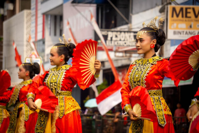 Traditional dance from Gorontalo