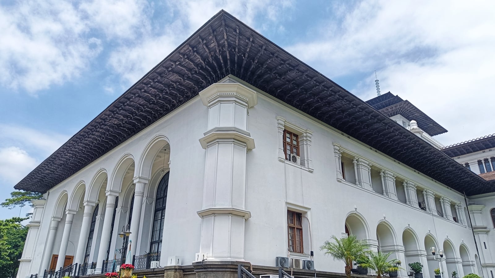 Gedung Sate exterior in Bandung